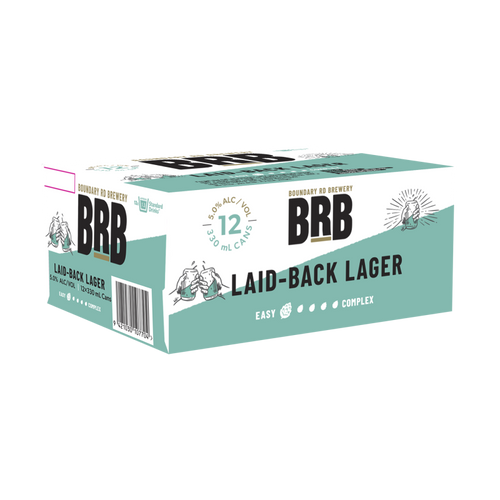 BRB Laid Back Lager 5% 330ml (12 Cans)
