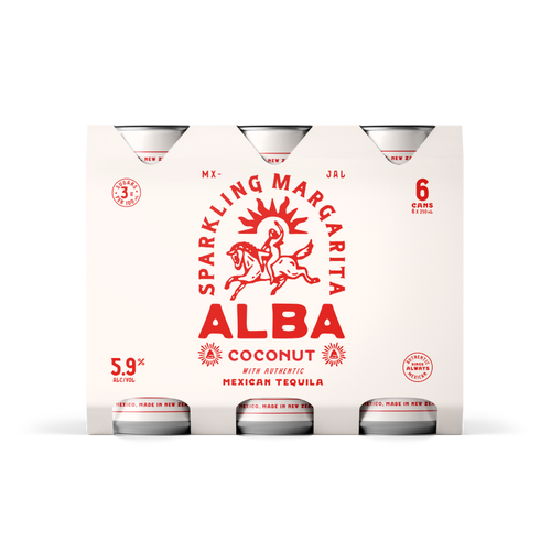 Alba Coconut Margarita 5.9% 250ml (6 Cans)