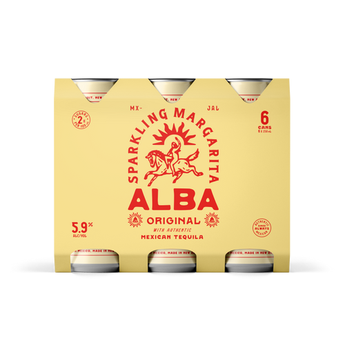 Alba Original Margarita 5.9% 250ml (6 Cans)