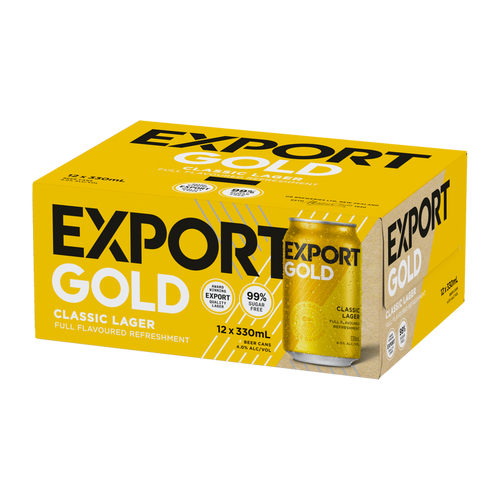 DB Export Gold 330ml (12 Cans)