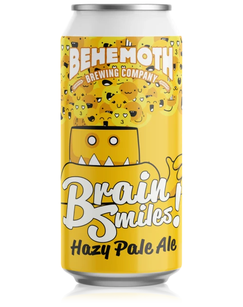 Behemoth Brain Smiles Hazy Pale Ale 5.4% 440ml