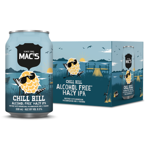Macs Chill Bill 0.5% 330ml (6 Cans)