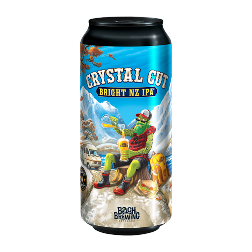 Bach Brewing Crystal Cut Bright NZIPA 6.4% 440ml