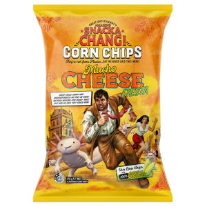 Snacka Changi Corn Chips Mucho Cheese Fiesta 150g