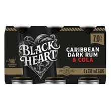 Black Heart 7% 330ml (6 Cans)