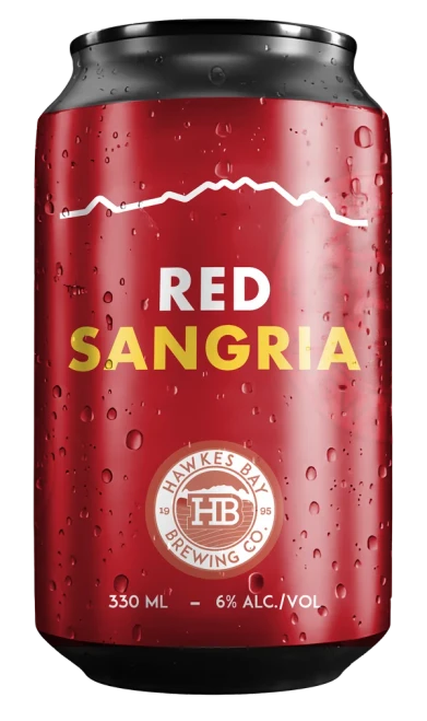 Hawkes Bay Brewing Red Sangria 6% 330ml