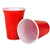 Red Kiwi Pong Cup 465ml (25 Pack)