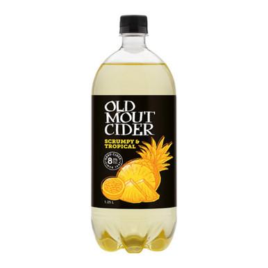 Old Mout Cider Scrumpy & Tropical 8% 1.25L - Liquid Library