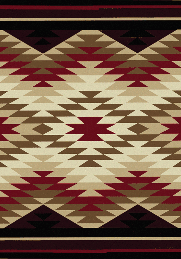 Red Star Bath Rug | Lone Star Western Decor