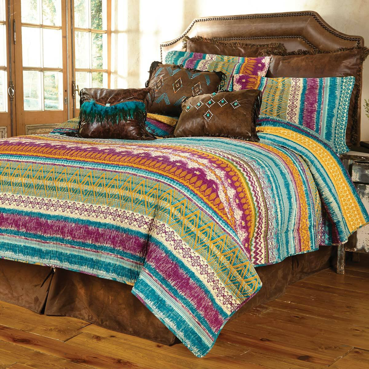 Western Bedding Fuchsia Tribal Bedding Collection