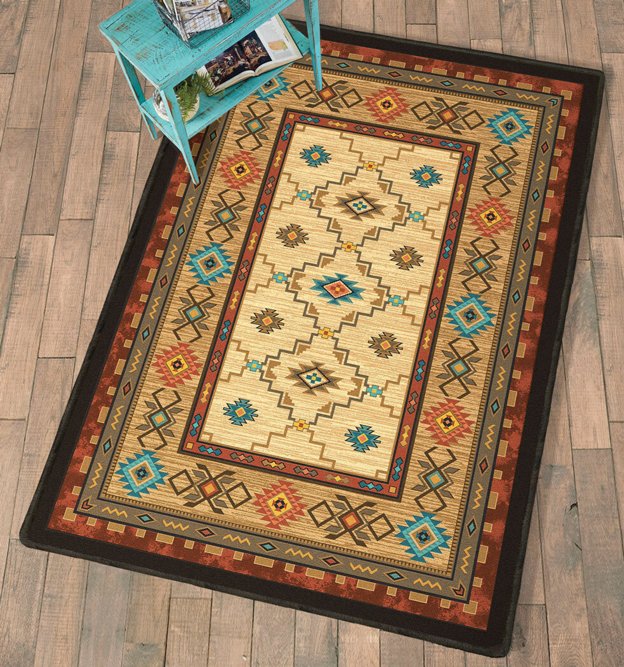 Rustic Reflections Rug Collection Lone Star Western Decor   Media  50759.1629136473 