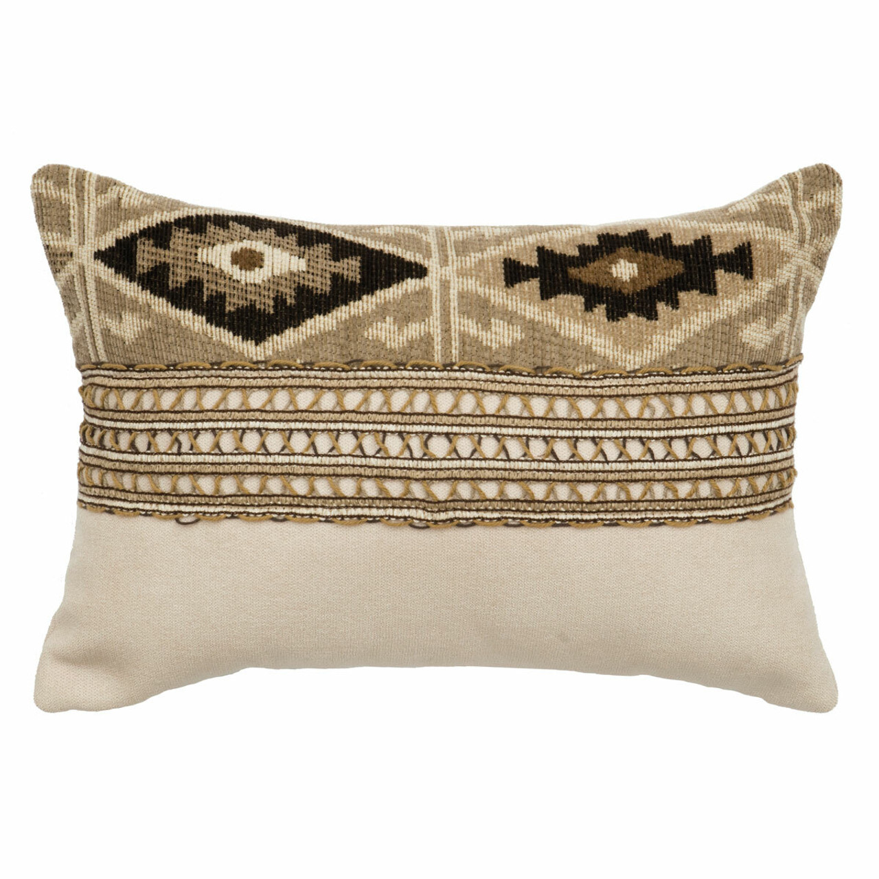 Mountain Storm Rectangle Pillow | Lone Star Western Decor