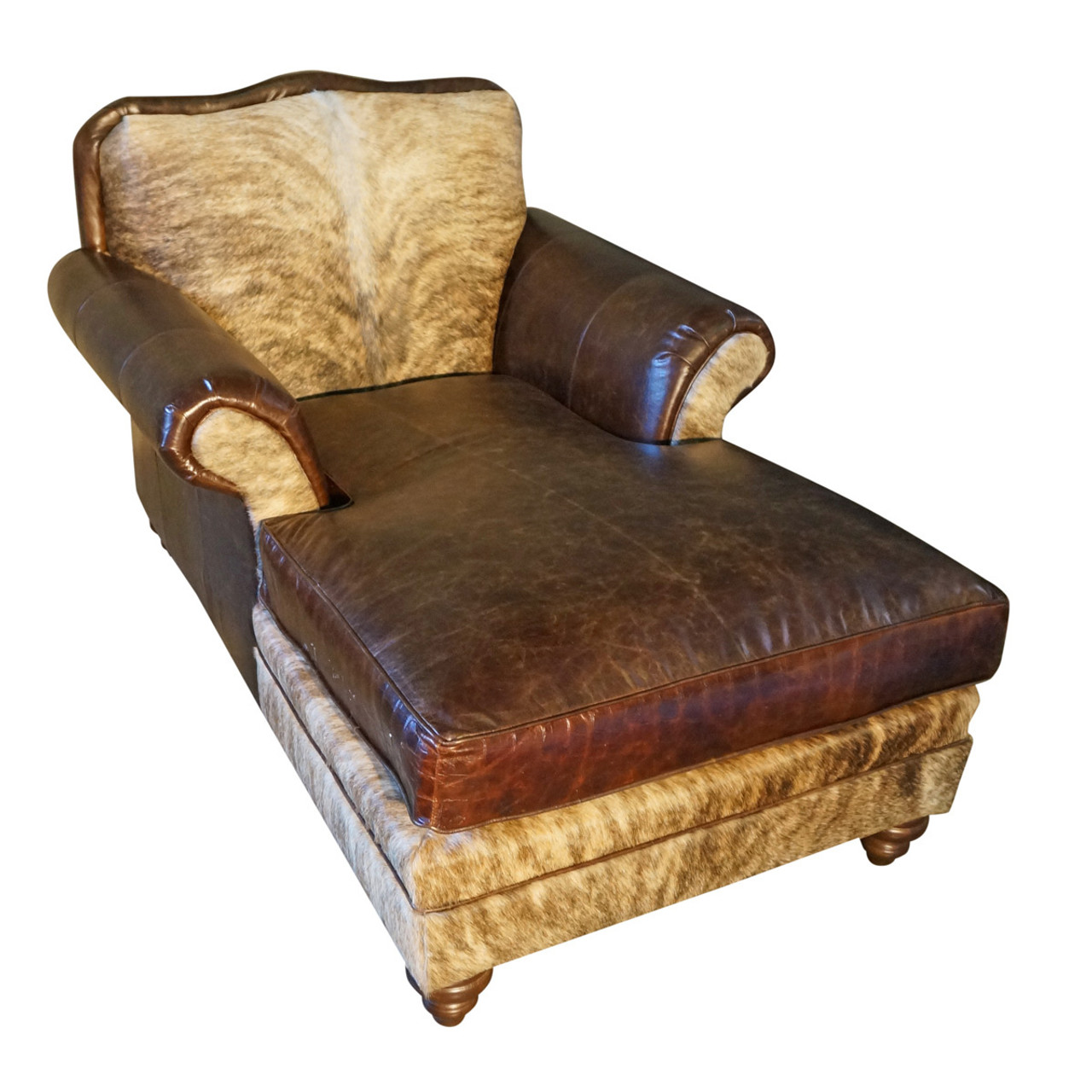 western chaise lounge