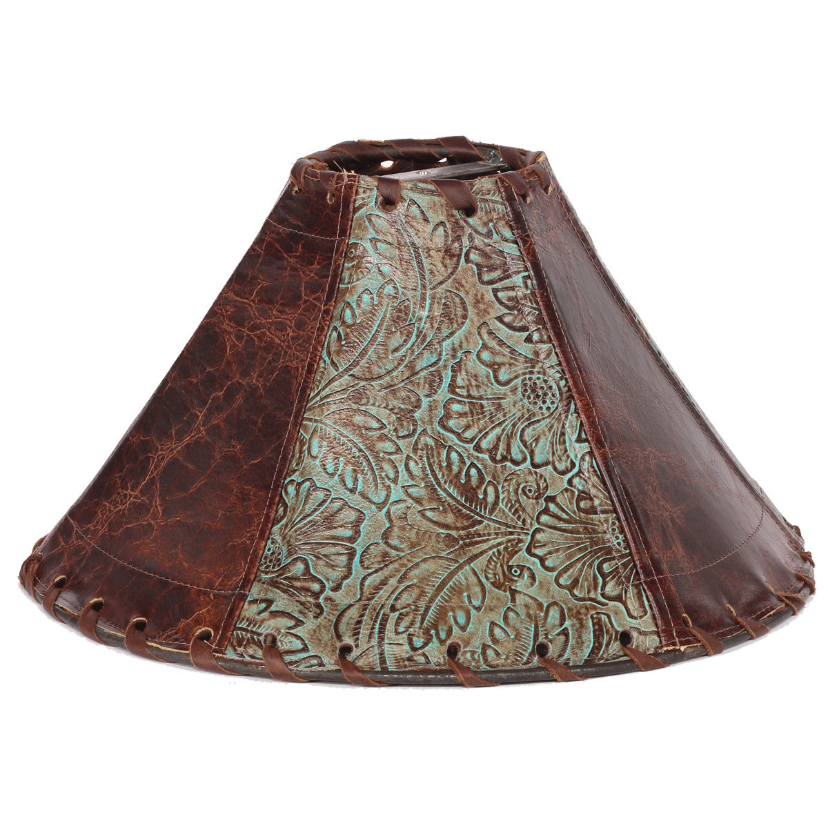 Saddle Collection Lamp Shade 18 Inch Lone Star Western Decor