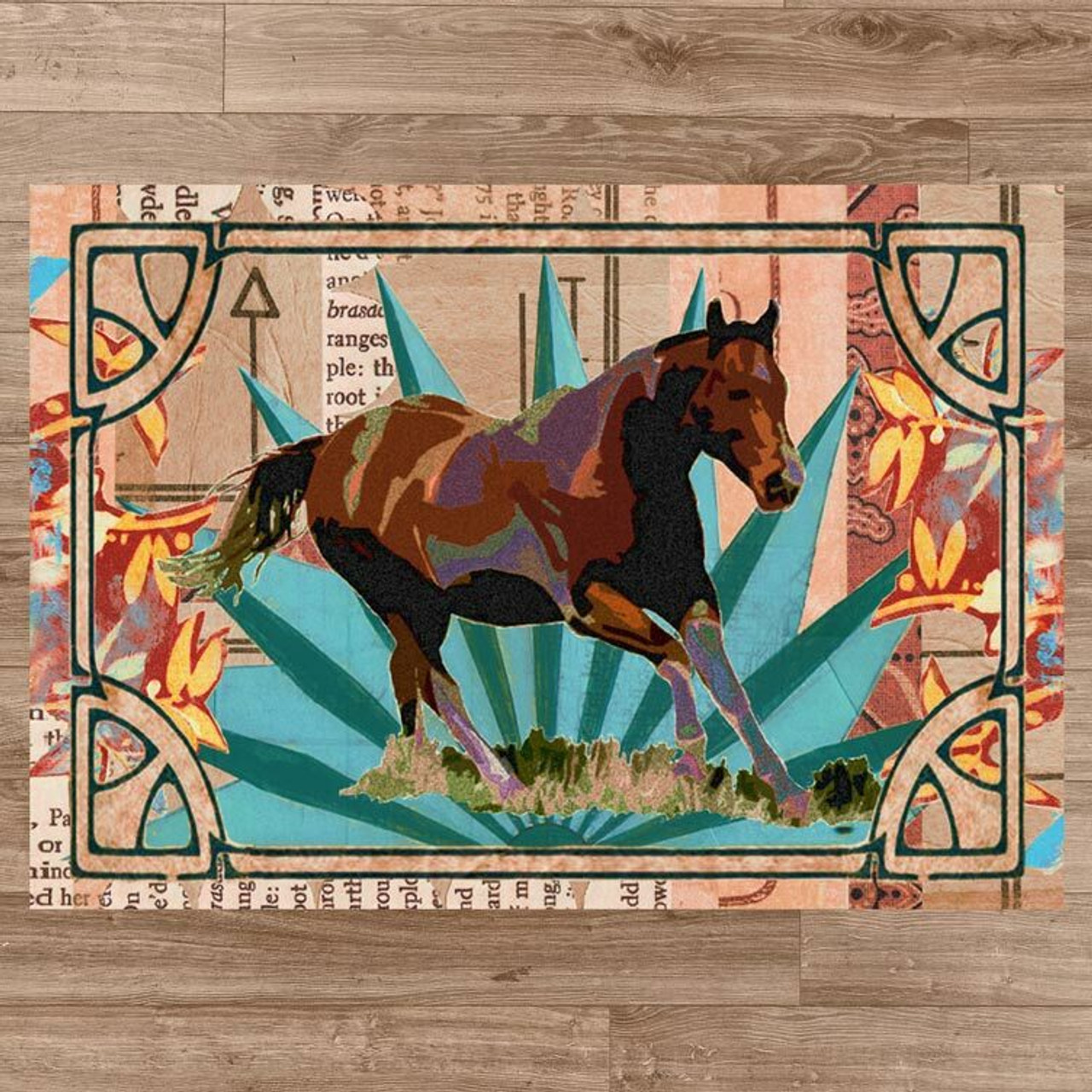 Show Horse Rug - 3 x 4 | Lone Star Western Decor