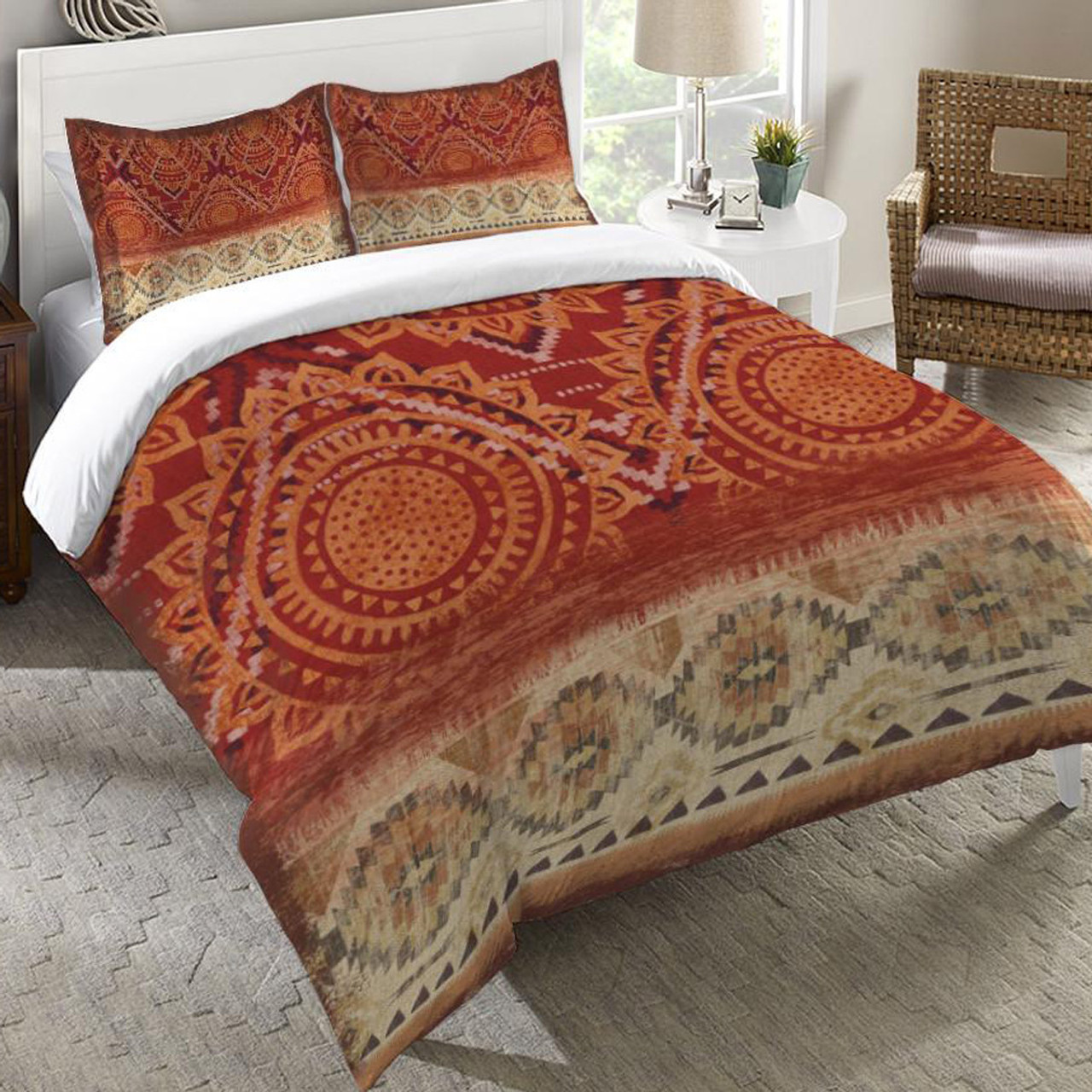 southwestern duvet cover king