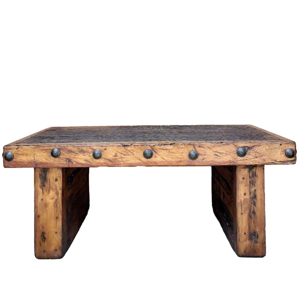 Recycled Wood Beam Table 5 Foot Lone Star Western Decor