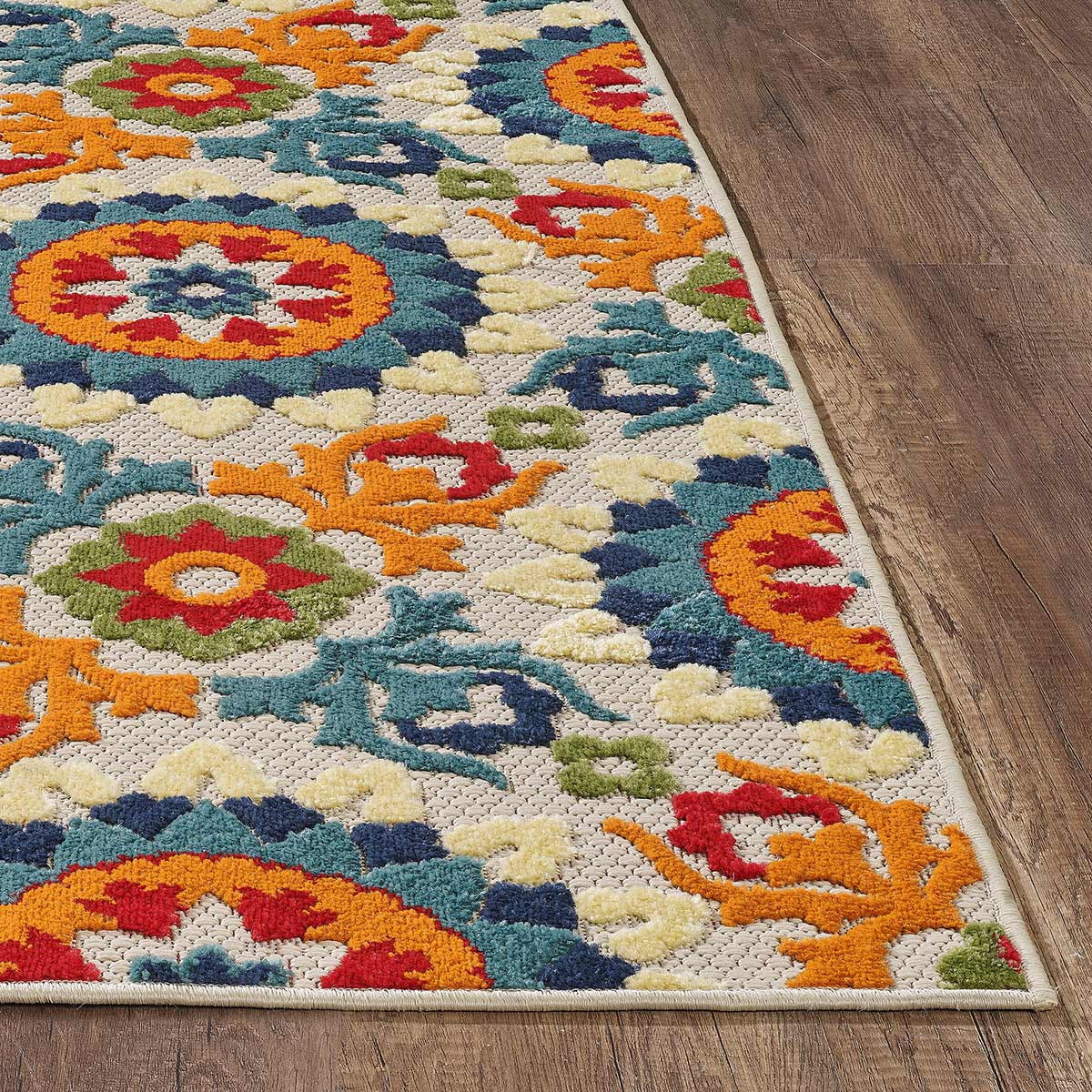 Talavera Heaven Indoor/Outdoor Rug - 7 x 9 | Lone Star Western Decor