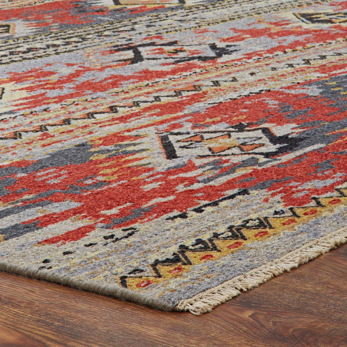 Lonesome Trail Rustic Rug - 8 x 10 | Lone Star Western Decor