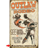 Turquoise Rodeo Sign | Lone Star Western Decor