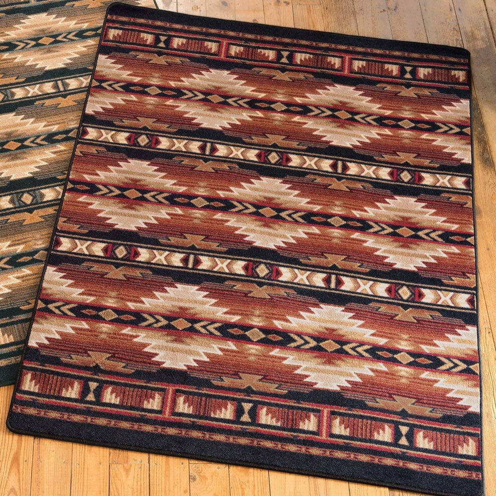 Rio Rancho Russet Rug - 5 x 8 | Lone Star Western Decor