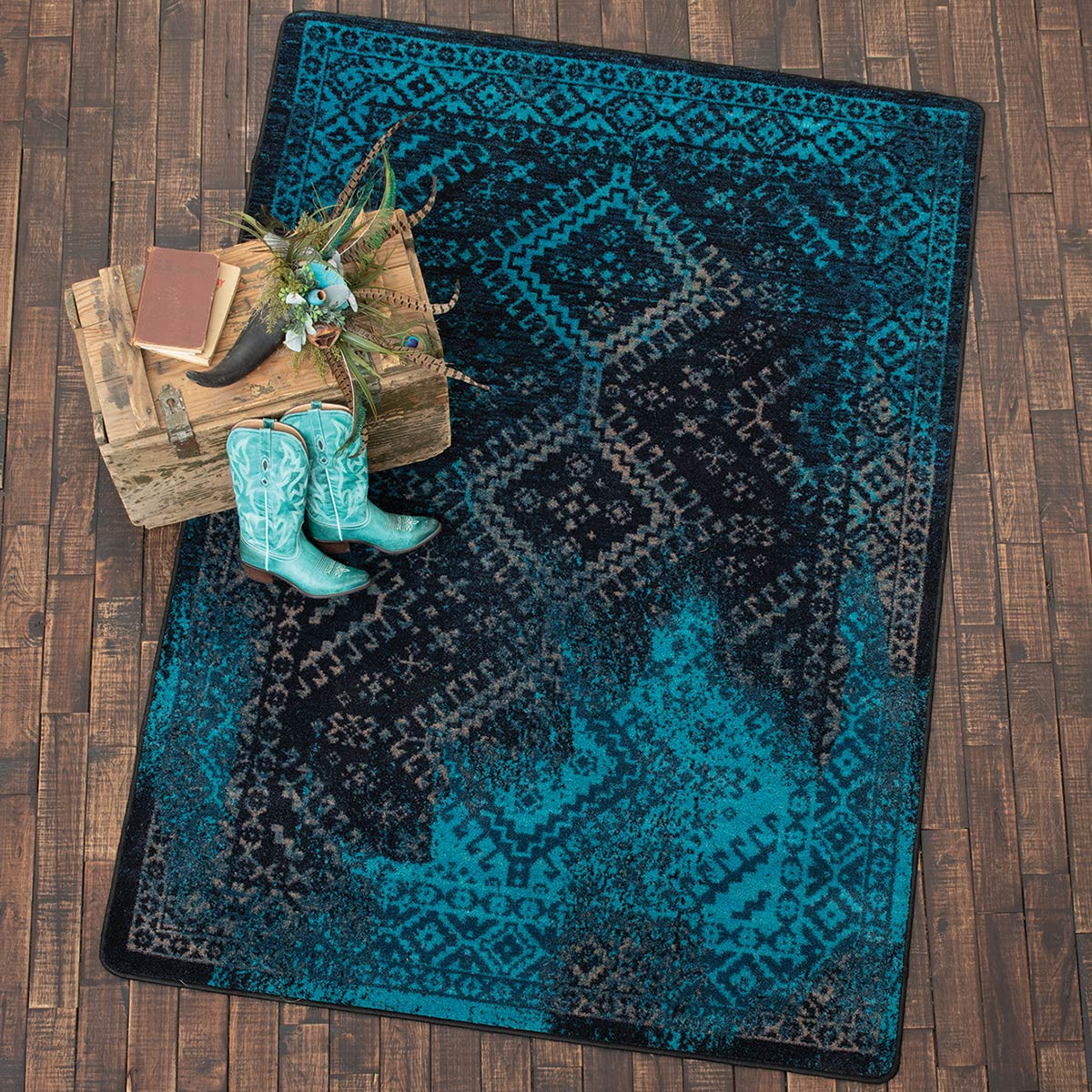 Southwest Rugs and Cowhide Rugs | Lone Star Western Decor