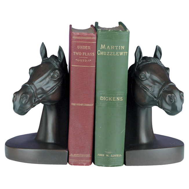Cowboy on Horse Bookends Set of 2 Lone Star Western Decor