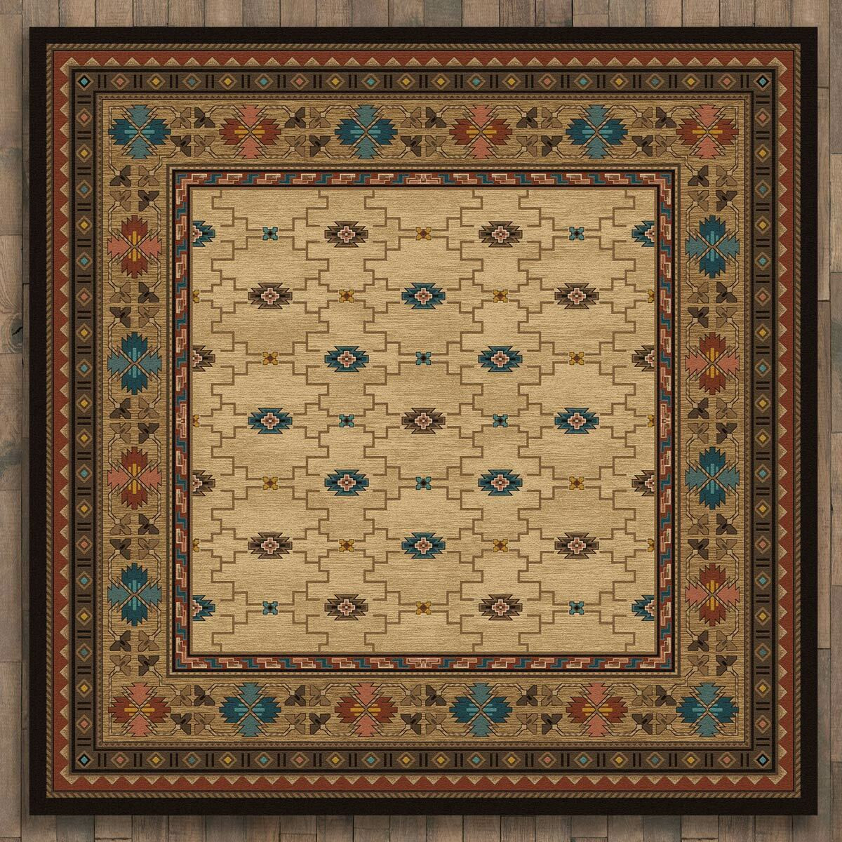 Rustic Elegance Rug Collection Lone Star Western Decor
