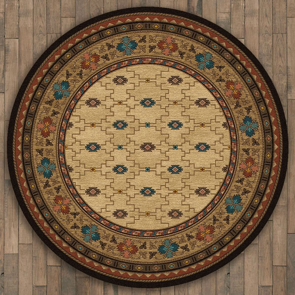 Rustic Elegance Rug Collection Lone Star Western Decor