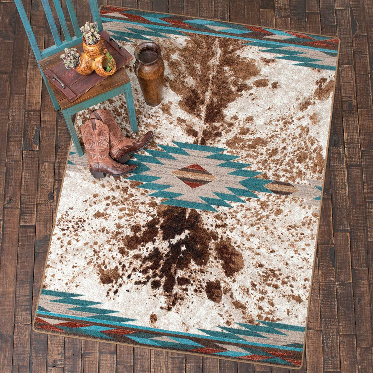 Southwest Rugs and Cowhide Rugs | Lone Star Western Decor