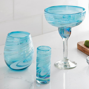 Desert Azul Glassware - CLEARANCE