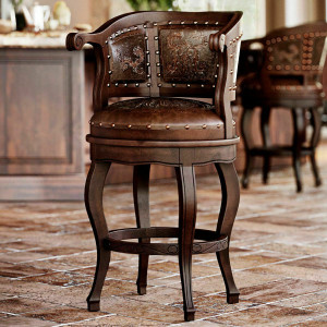 Cardenal Stool - Antique Brown