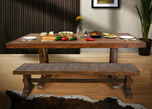 Royal Gorge Dining Table & Bench