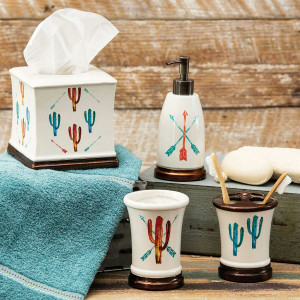 Free Spirit Cactus Bath Accessories