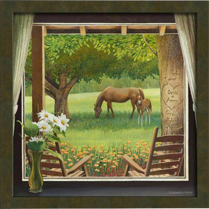 Morning Graze Personalized Wall Art