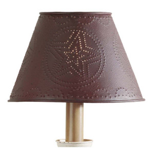 Red Star Metal Lampshades