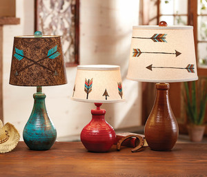 Arrow Table Lamps