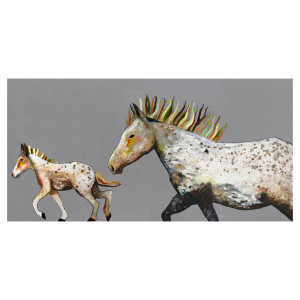 Pony Gallop Canvas Art