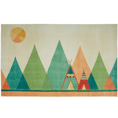 Abstract Teepee Rug Collection