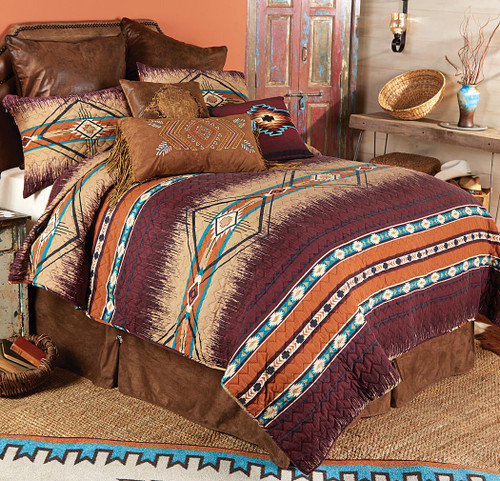 Adobe Cross Quilt Bedding - CLEARANCE