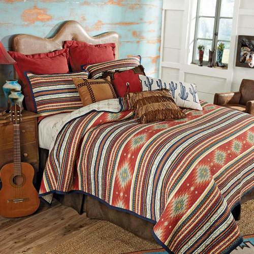 Serape Diamonds Quilt Bedding Collection