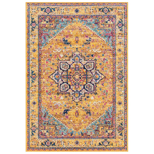 Bohemian Orange Rug Collection