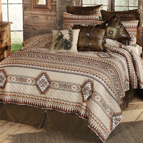 western bed comforter set