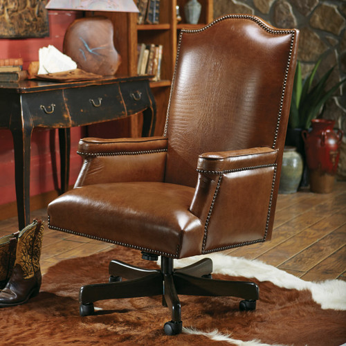 Baron Executive Chair with Croc Leather