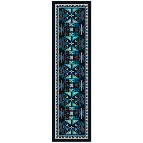 Blue Valley Rug - 2 x 8