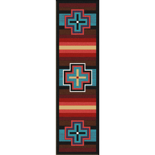 Bright Bounty Rug - 2 x 8