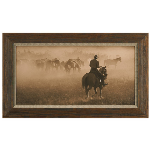 Changing Pastures Framed Canvas