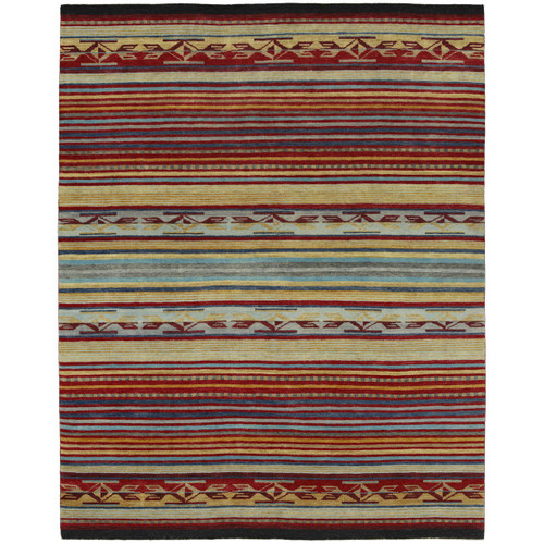 Chimayo Garnet Rug - 3 x 10