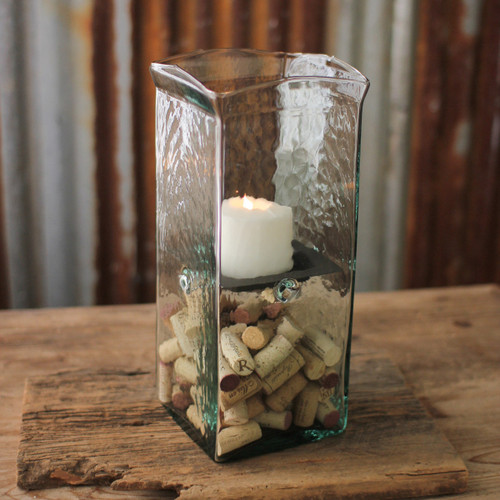 Clearwater Hurricane Candle Holder - Small