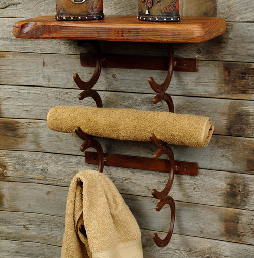 Western Theme Hanging Hand Towel - Bathroom Kitchen Decor - Embroidere –  Borgmanns Creations